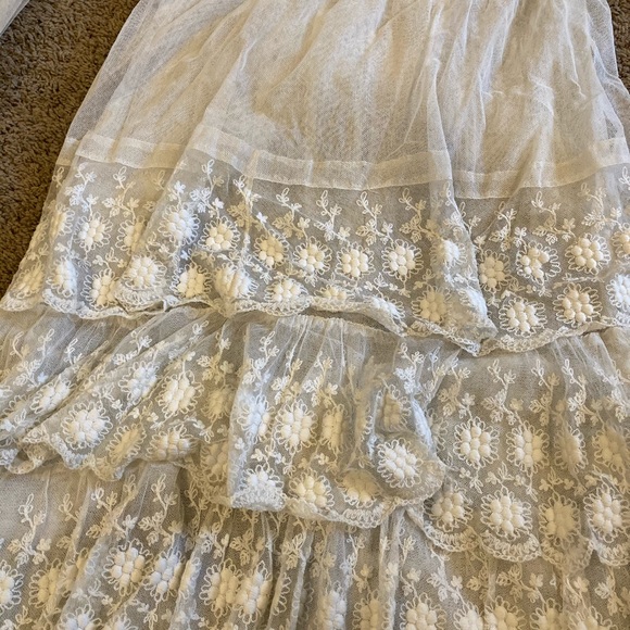 GENUINE Edwardian Era 2 piece gossamer set - Picture 2 of 13